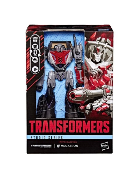 Figura hasbro transformers war for cybertron studio series voyayer class megatron 16 5cm
