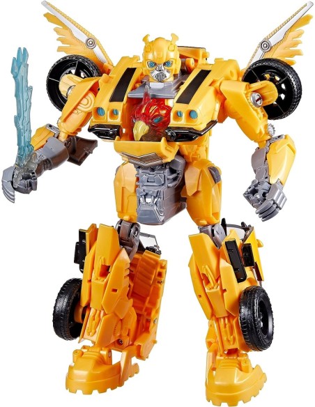 Figura hasbro transformers el despertar de las bestias  bumblebee modo bestia