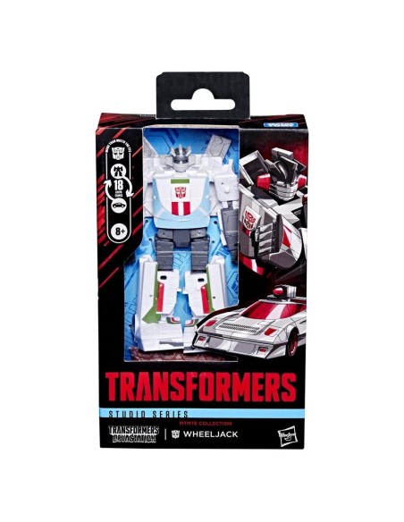 Figura hasbro transformers devastation studio series deluxe class wheeljack 11cm