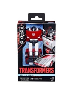 Figura hasbro transformers devastation studio series deluxe class sideswipe 11cm