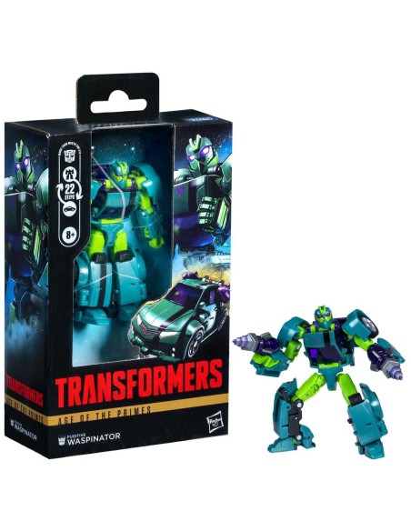 Figura hasbro transformers age of the primes fugitive waspinator