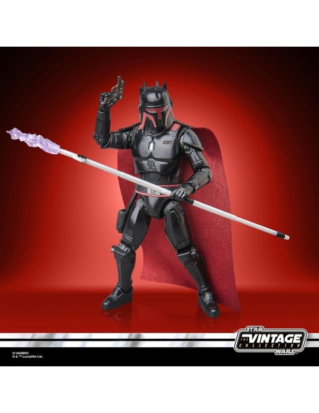 Figura hasbro star wars the vintage collection the mandalorian moff gideon dark trooper armor