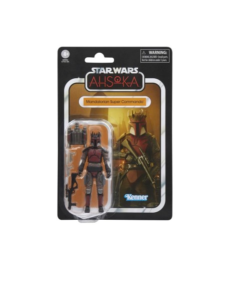 Figura hasbro star wars the vintage collection mandalorian super commando 9 5cm