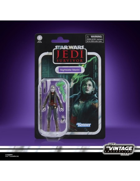 Figura hasbro star wars the vintage collection jedi survivor nightsister merrin