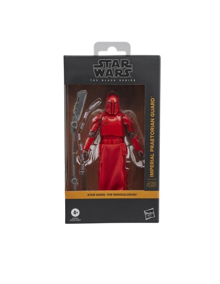 Figura hasbro star wars the mandalorian the black series imperial praetorian guard