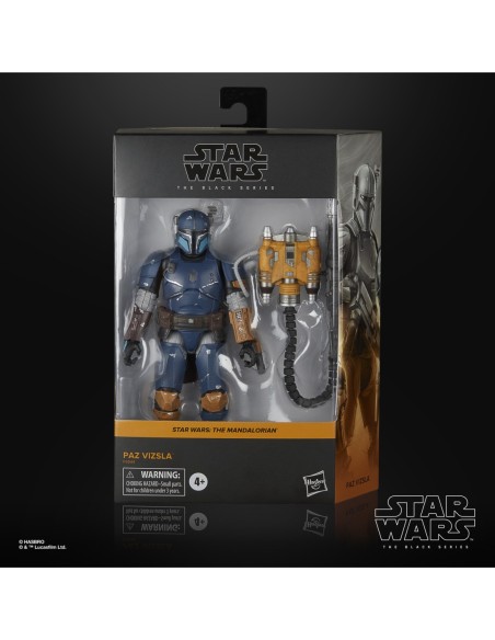 Figura hasbro star wars the black series the mandalorian paz vizsla