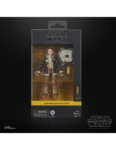 Figura hasbro star wars the black series skeleton crew fern