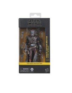 Figura hasbro star wars the black series pirate captain brutus port borgo