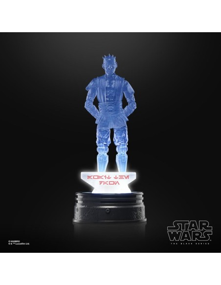 Figura hasbro star wars the black series holocomm collection darth maul