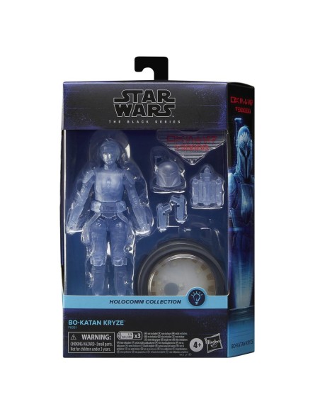 Figura hasbro star wars the black series holocomm collection bo  katan kryze
