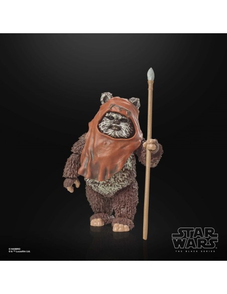 Figura hasbro star wars the black series  wicket ewok