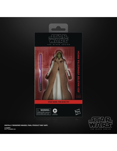 Figura hasbro star wars the acolyte jedi master vernestra rwoh
