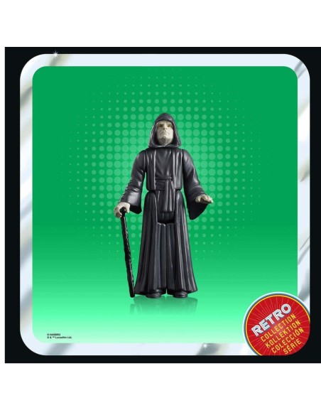 Figura hasbro star wars retro collection the return of the jedi  the emperor palpatine