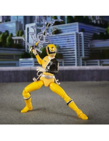 Figura hasbro power rangers lightning collection yellow ranger
