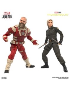 Figura hasbro marvel studios thunderbolts marvel legends series yelena belova y red guardian 15cm