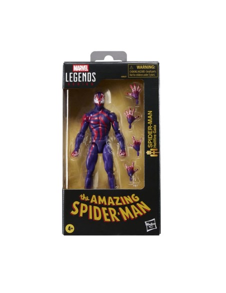 Figura hasbro marvel legends series the amazing spider  man hellfire gala