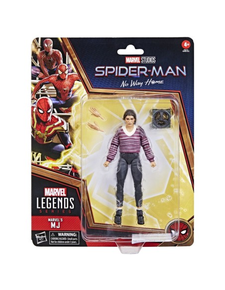 Figura hasbro marvel legends series spider  man no way home mj