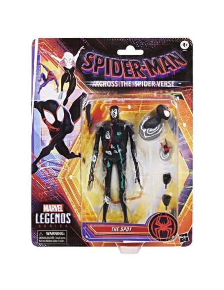 Figura hasbro marvel legends series spider  man across the spider  verse the spot