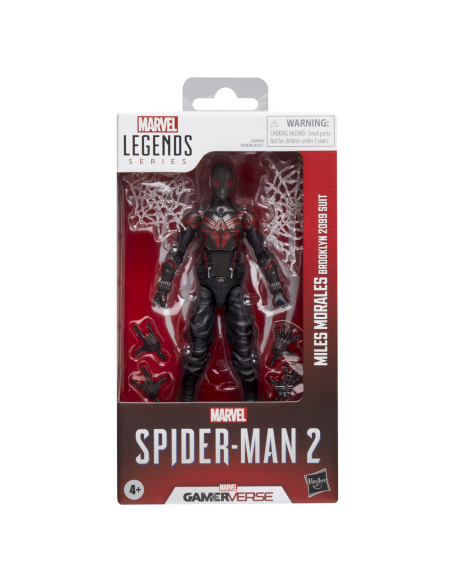 Figura hasbro marvel legends series spider  man 2 miles morales brooklyn 2099 suit