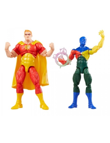 Figura hasbro marvel legends series pack hyperion y marvel's doctor spectrum 15 cm