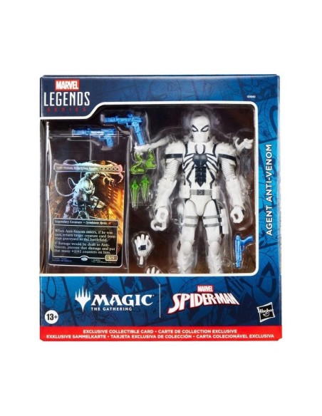 Figura hasbro marvel legends series magic the gathering agent anti  venom