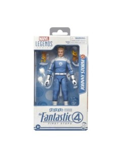 Figura hasbro marvel legends series los 4 fantasticos primeros pasos johnny storm