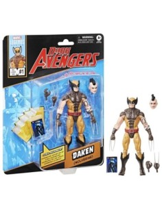 Figura hasbro marvel legends dark avengers mini comics daken wolverine