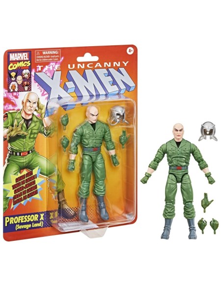 Figura hasbro marvel legend series x  men proffesor x savage land
