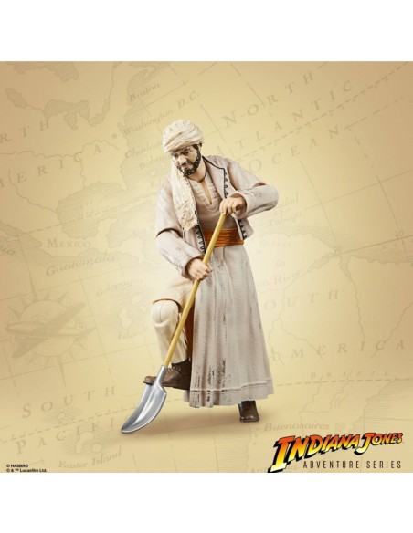 Figura hasbro indian jones adventure series  sallah