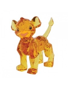 Figura enesco disney cristal el rey leon simba