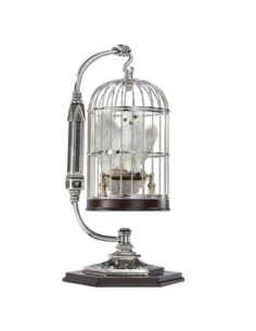 Figura en miniatura the noble collection harry potter hedwig en jaula