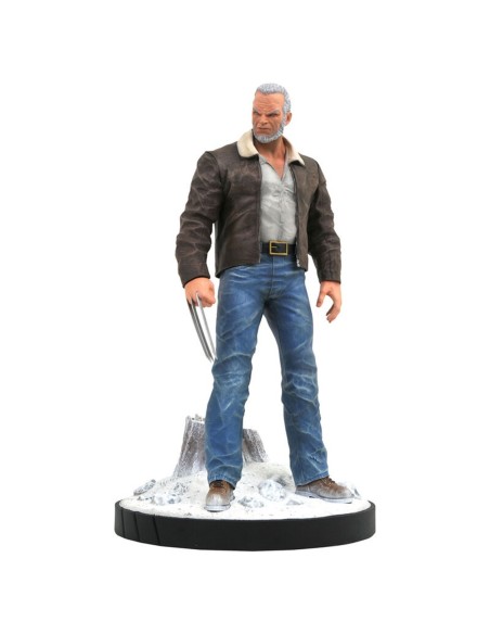 Figura diamond collection marvel x  men viejo logan resina 23 cm