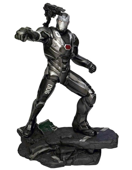 Figura diamond collection marvel avengers war machine pvc diorama movie gallery avengers endgame