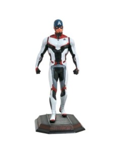 Figura diamond collection marvel avengers capitan america traje equipo pvc diorama 23 cm movie galle