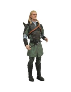 Figura diamond collection el señor de los anillos series 1 re  run legolas 18cm