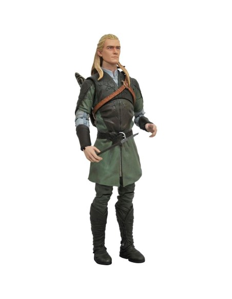 Figura diamond collection el señor de los anillos series 1 re  run legolas 18cm
