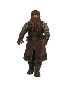 Figura diamond collection el señor de los anillos series 1 re  run gimli 18cm