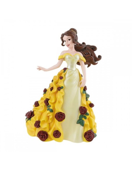 Figura decorativa enesco disney bella floreada