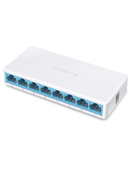 Switch mercusys ms108 8 puertos  10  100mbps  rj45