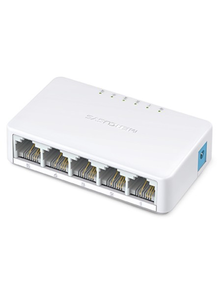 Switch mercusys ms105 5 puertos  10  100mbps  rj45