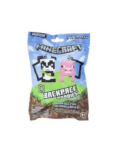 Figura con colgante backpack budies paladone minecraft t2
