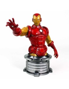Figura busto semic studios marvel iron man invencible escala 1  6