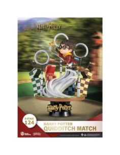 Figura beast kingdom dstage harry potter partido de quidditch