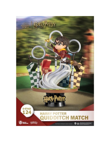 Figura beast kingdom dstage harry potter partido de quidditch
