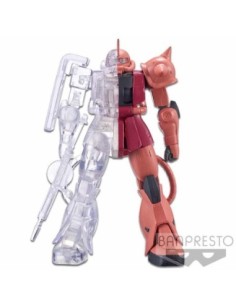 Figura banpresto zaku char's custom mobile suit gundam internal structure ver a