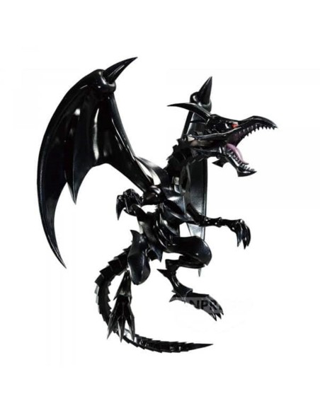 Figura banpresto yu  gi  oh duel monsters dragon negro de ojos rojos 11cm