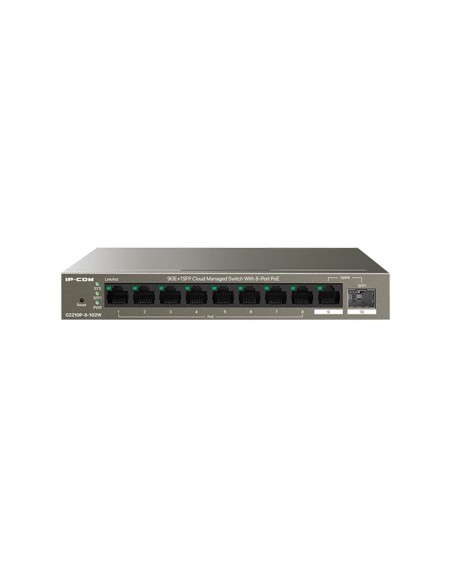 Switch ip  com g2210p  8  102w 10 puertos