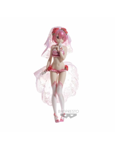 Figura banpresto re zero starting life in another world ram chronicle exq
