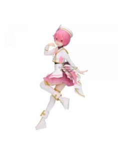 Figura banpresto re zero starting life in another world espresto stage costumes ram 22cm
