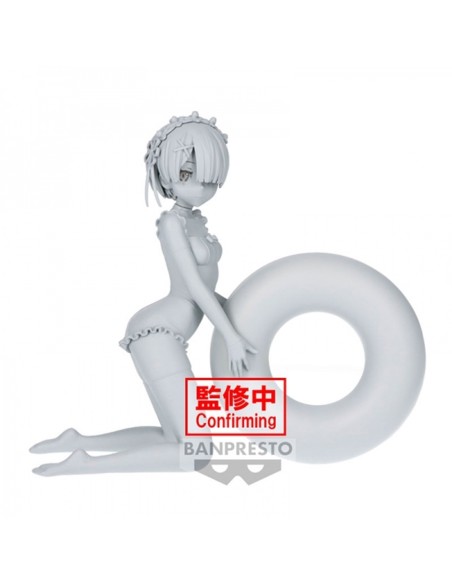Figura banpresto re zero starting life in another world celestial vivi ram maid style ver 13cm